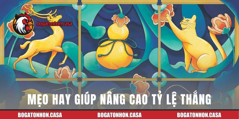 Mẹo hay giúp nâng cao tỷ lệ thắng khi cá cược bầu cua